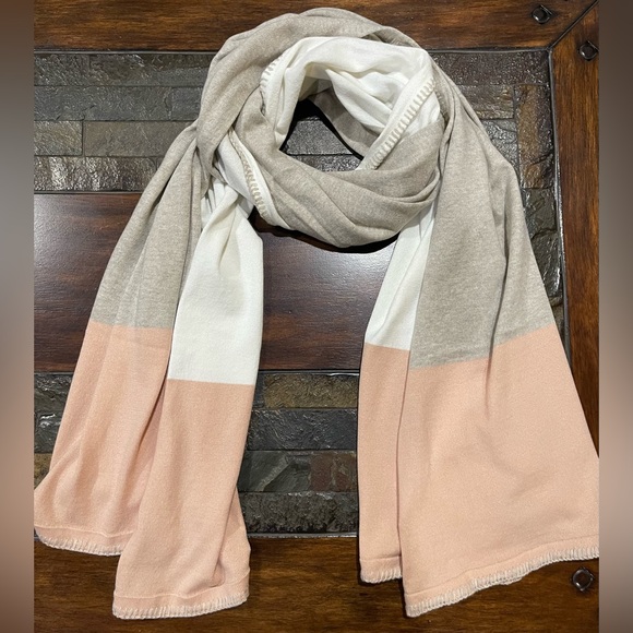 Zestt Organic Cotton Color Block Travel Scarf - Picture 1 of 9